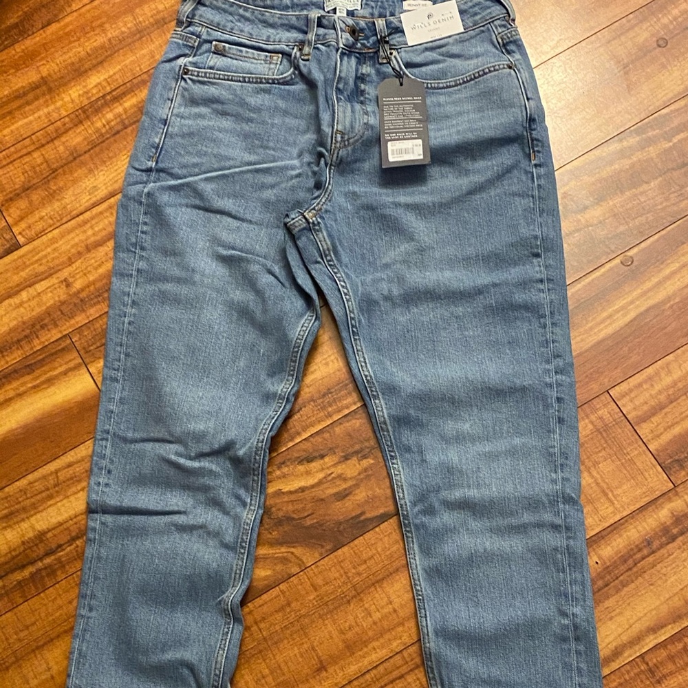 Jack Wills Skinny Blue Jeans